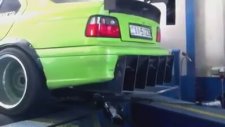 Bmw E36 Turbo Dyno Test Egzoz Patlatma