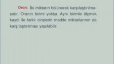 6. Sınıf Matematik - Oran Orantı