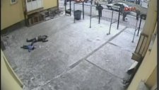 Kayseri'de Cinnet Geçiren Babanın Ölüm Anı