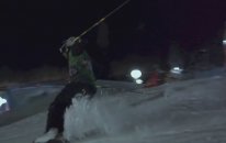 Ski Cross Racing At Night - Red Bull Kronplatz Cross