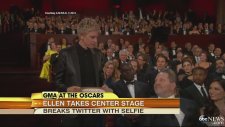 Oscar'ın Retweet Rekoru Kıran Selfie Fotoğrafı İşte Böyle Çekildi