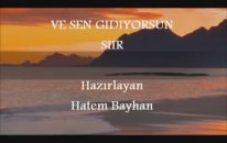 Ve Sen Gidiyorsun Fon Muzik Kemanlı Harika Şiir
