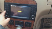 Mercedes S W220 Navigasyon Oem Multimedya