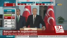 Devlet Bahçeli'den Seçim Sonrası İlk Açıklama