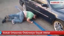 Sokak Ortasında Öldüresiye Dayak Kamerada