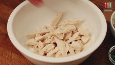Bademli Tavuk Salatası