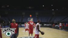 Olympiacos Warm-Up For The Final Game