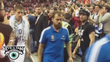 Real Madrid - Olympiacos Final Game Halftime