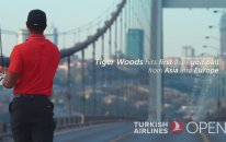 Tiger Woods Hits First Ever Golf Ball From Asia İnto Europe