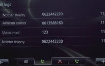 RENAULT USING PHONE BOOK