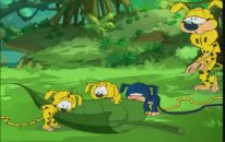 Bobo Evi Terkediyor-Marsupilami (Uzun Kuyruk)