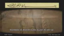 Ahmet El Acemi Saff Suresi