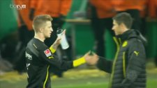 Reus ve Lewandowski'nin ilginç Selamlaşması