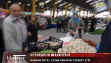 Seydişehir Belediye Başkanı Mehmet Tutal, Pazaryerini Ziyaret Etti