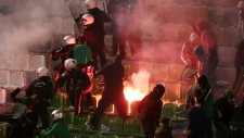 Panathinaikos - Paok maçında olaylar çıktı