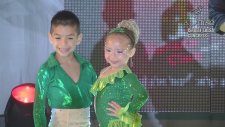 Miniklerden Birincilik Getiren Salsa Gösterisi