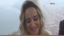 Ordu'da Teleferikte Nikah Kıydılar