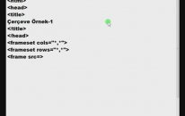 Html Dersleri 48 - Çerçeveler 6