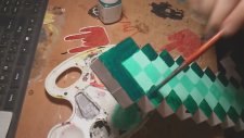 Minecraft Kağıt Ama Diamond Sword