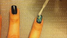 Nail Art - Tavuskuşu Tırnaklar