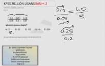 KPSS 2014 Ön Lisans Video Serisi Bölüm 2)