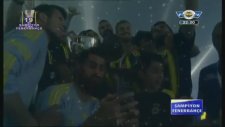 Fenerbahçe Kupa Töreni Teknik Heyet ve Futbolcuların Anons Edilmesi