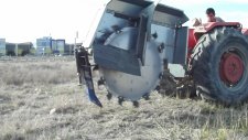 Trencher Rotary Canal Excavate Machine