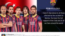 FC Barcelona'dan Soma mesajı