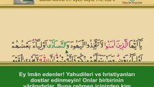 Kuran-I Kerim 6.cüz Dinle veya Oku