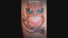 Baykuş (owl) Tattoos Tattomix Dövme