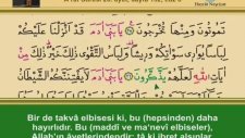 Kuran-I Kerim 8.cüz Dinle Veya Oku
