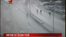 Hatay`da Feci Kamyon Kaza`si Mobese Kamerasinda