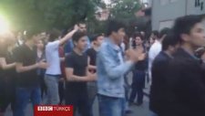 Soma Holding Önünde Nöbet Eylemi