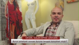 Burun Ameliyatı Sonrası Buruna Tampon Konulmalı Mıdır? Op. Dr. Salih Emre Üregen