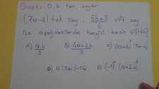 Matematik Konu Anlatımı - Tam Sayılar 1