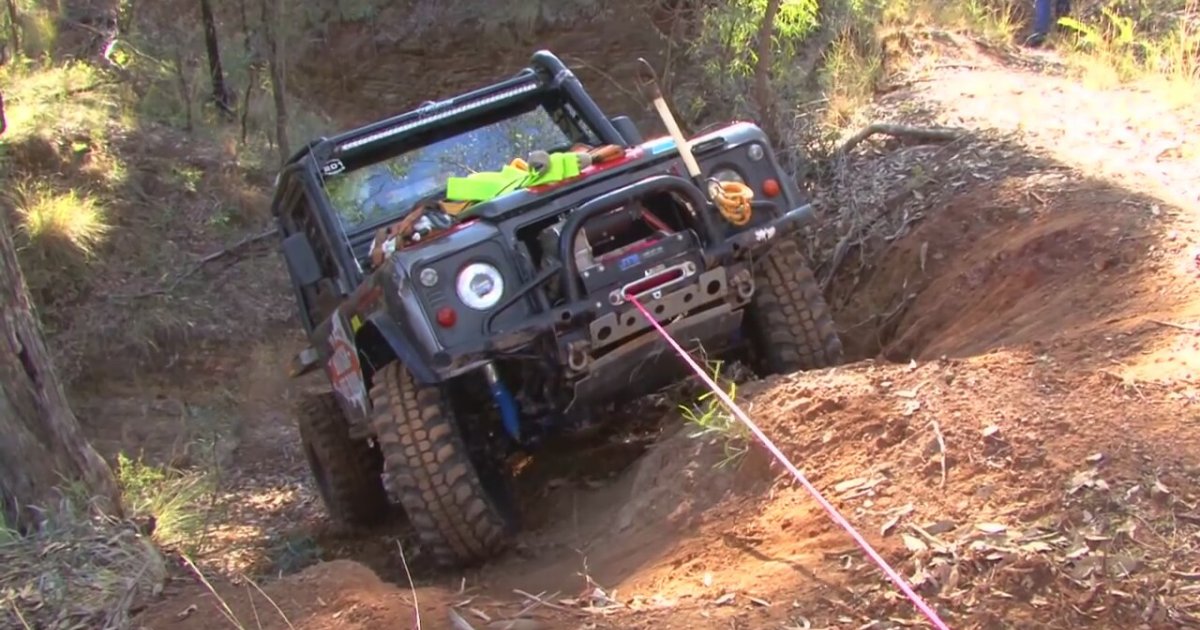 4x4 4WD ARB Extreme Winch Challenge 2013 Landrover British Offroad