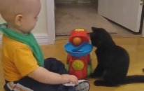 Kedi Ve Bebek - Paylaşmayı Öğreniyorum