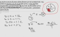 Matematikten Sorum Var ( Kurutma Problemi )
