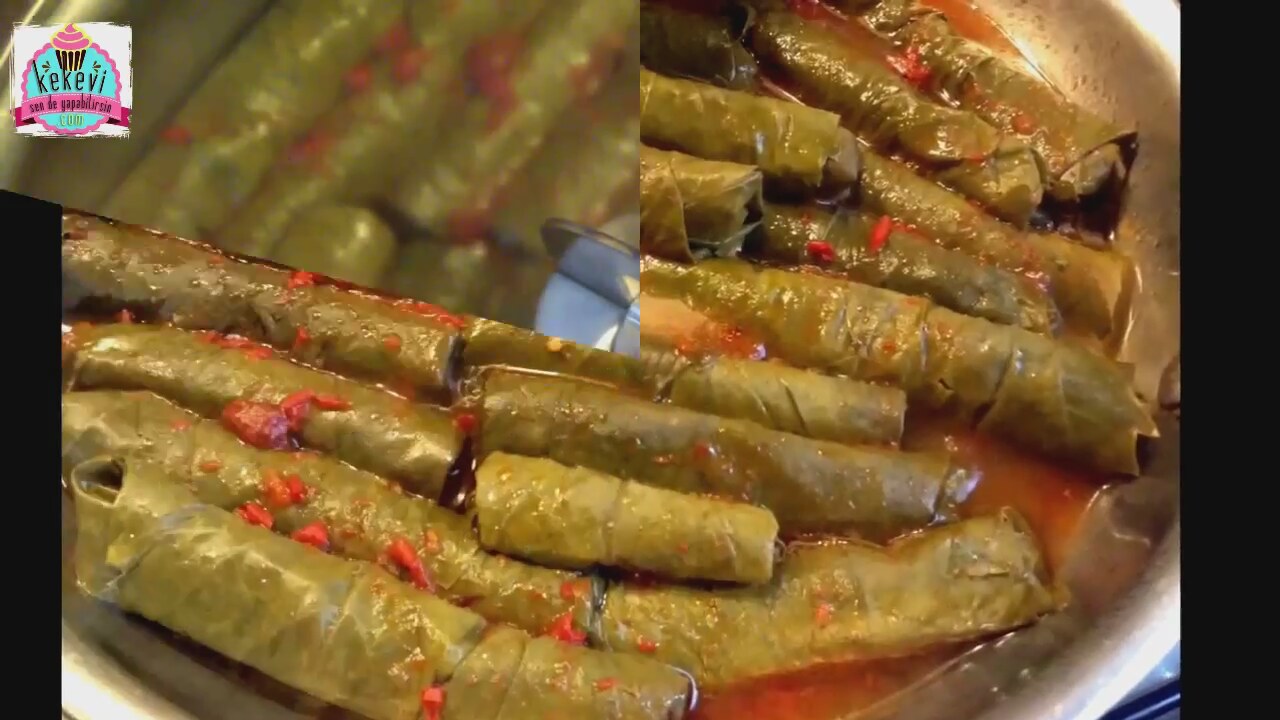 Zeytinyağlı Yaprak Sarma Videosu Zeytinyağlı Yaprak Sarma Videosu