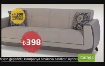 Mondi'den 4900tl Değerinde Alışveriş Yapan Herkese Mondi Lilya S Kanepe 750tl Yerine 398tl!