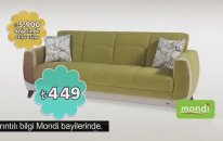 Mondi'den 5.900 Tl Ve Üzeri Alışveriş Yapan Herkese Lilya S Kanape 449 Tl!