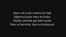 Danza Kuduro Türkçe Versiyon | Dans Et Kudur Lyrics | (Sözleri) |