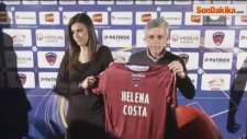 Kadın Teknik Direktör Helena Costa Basına Tanıtıldı