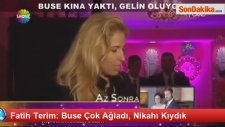 Fatih Terim: Buse Çok Ağladı, Nikahı Kıydık