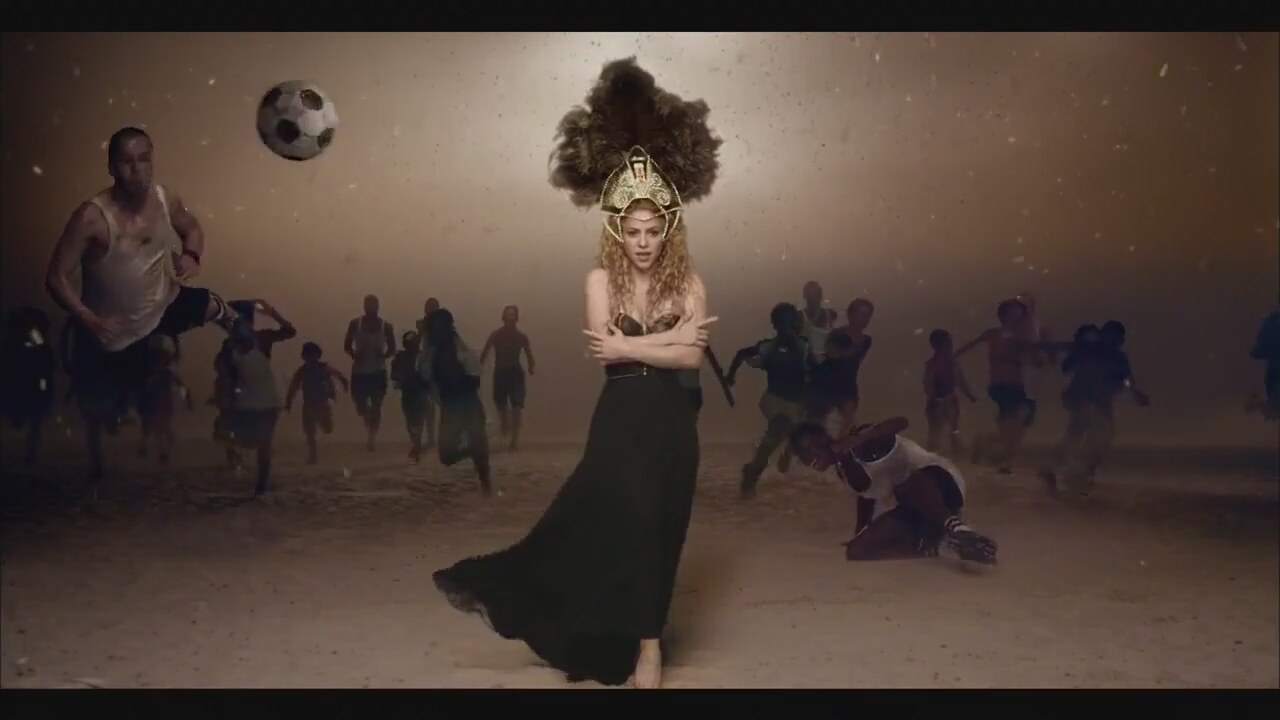 Shakira La La La 2014 Dunya Kupasi Sarkisi Izlesene Com