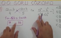 ORAN ORANTI SORU ÇÖZÜMÜ - Şenol Hoca