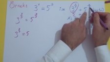 Üslü Sayılar Konu Anlatımı 5 - Şenol Hoca