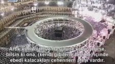 Cin Suresi Kabe İmamı Sudais Türkçe Altyazılı Mealli