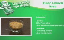 Pınar Labne'li Tahinli Krep