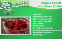Pınar Labne'li Köz Biberli Çorbası